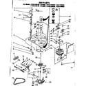 Kenmore 11085185800 drive parts diagram