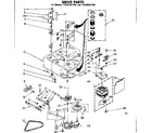 Kenmore 11085257100 drive parts diagram