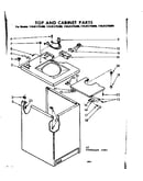 Top and cabinet parts