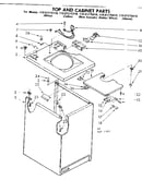Top and cabinet parts