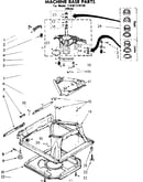 Machine base parts