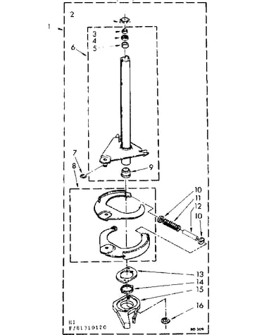 Brake and drive tube parts