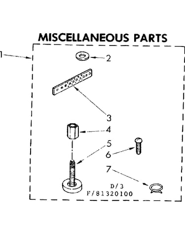 Miscellaneous parts