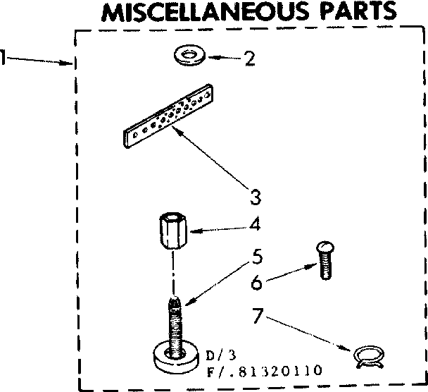 MISCELLANEOUS PARTS