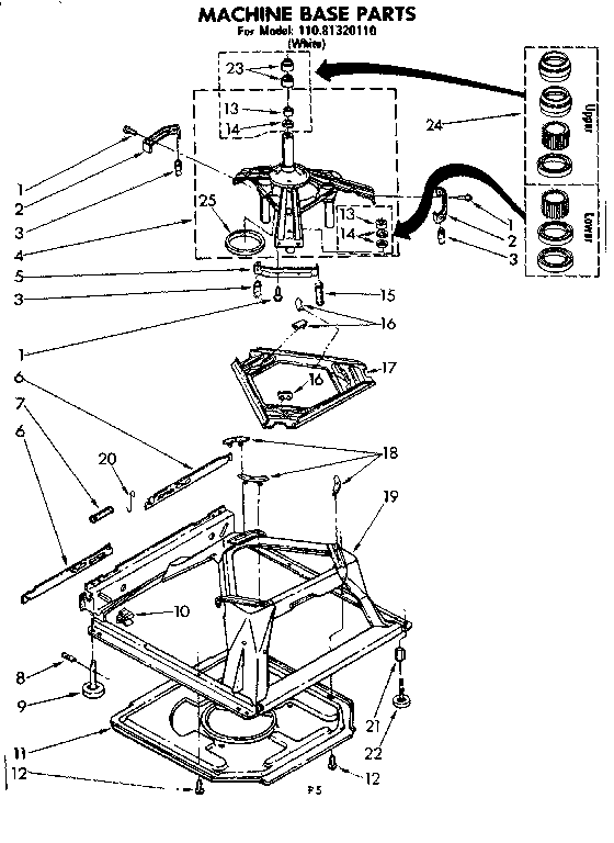 MACHINE BASE PARTS