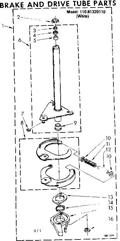 BRAKE & DRIVE TUBE PARTS