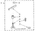 Kenmore 11081320120 miscellaneous parts diagram