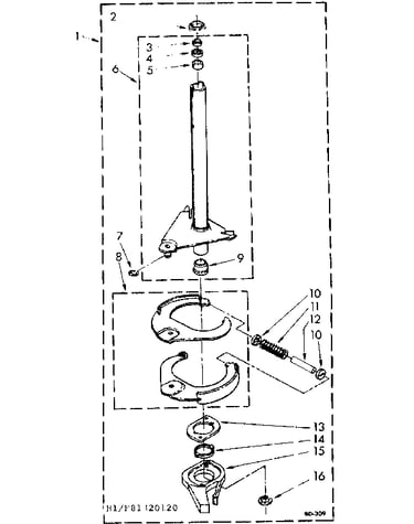 Brake and drive tube parts