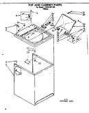 Top and cabinet parts