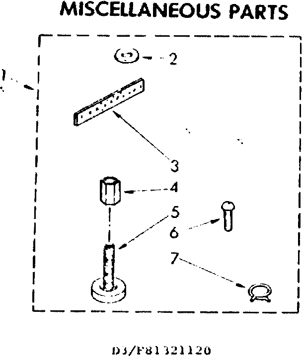 Miscellaneous parts