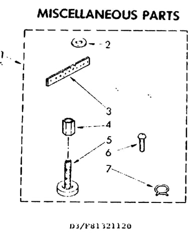 Miscellaneous parts