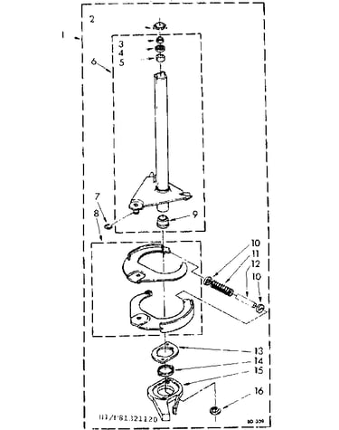 Brake and drive tube parts