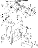Control and rear panel parts