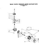 Brake clutch gearcase motor & pump parts