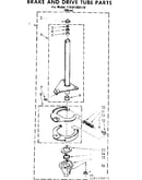 Brake and drive tube parts
