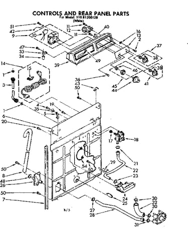 Controls & rear panel parts