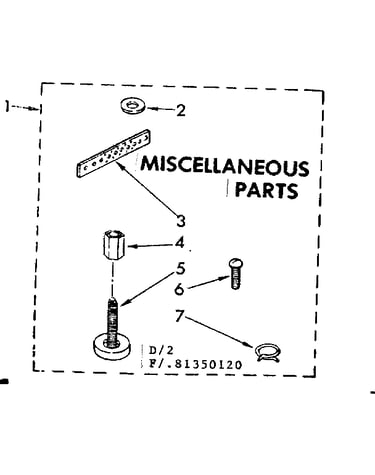 Miscellaneous parts