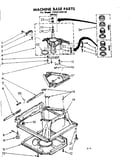 Machine base parts