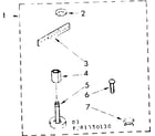 Kenmore 11081350130 miscellaneous parts diagram