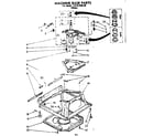 Kenmore 11081350130 machine base parts diagram