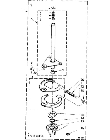 Brake and drive tube parts