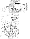 Machine base parts