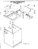 Top and cabinet parts
