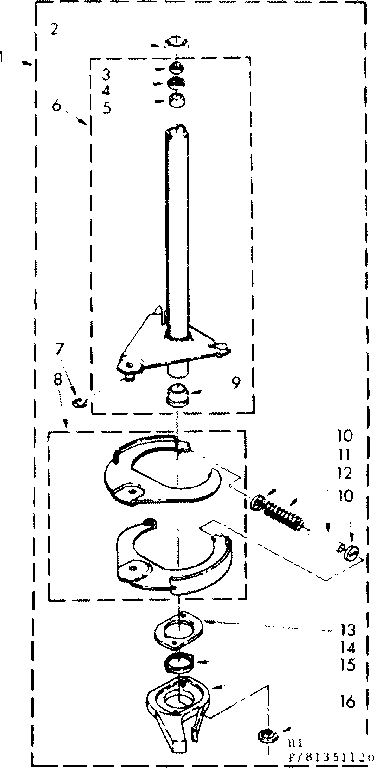 Brake and drive tube parts