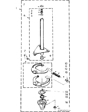Brake and drive tube parts