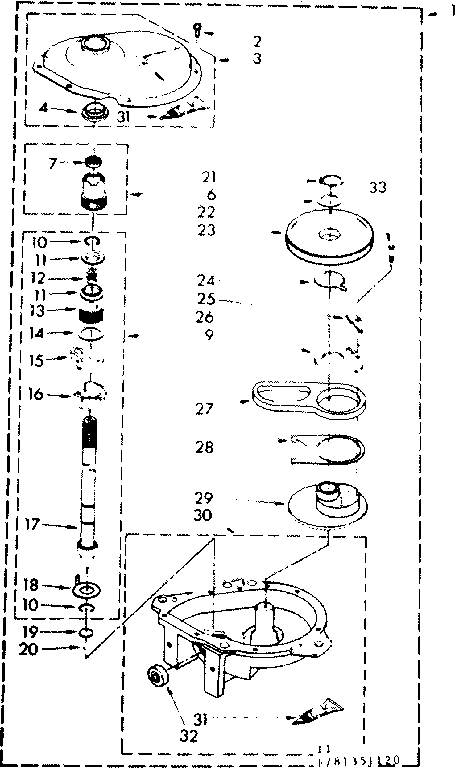 Gearcase parts