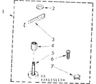 Kenmore 11081351130 miscellaneous parts diagram
