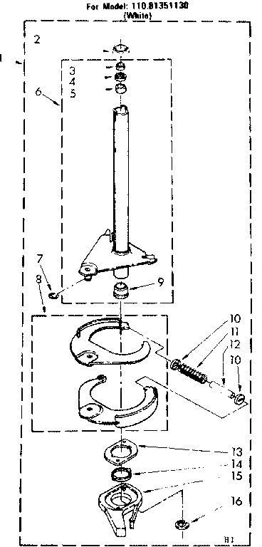 BRAKE AND DRIVE TUBE PARTS