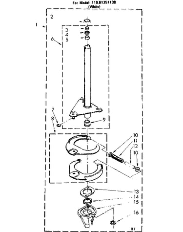 Brake and drive tube parts
