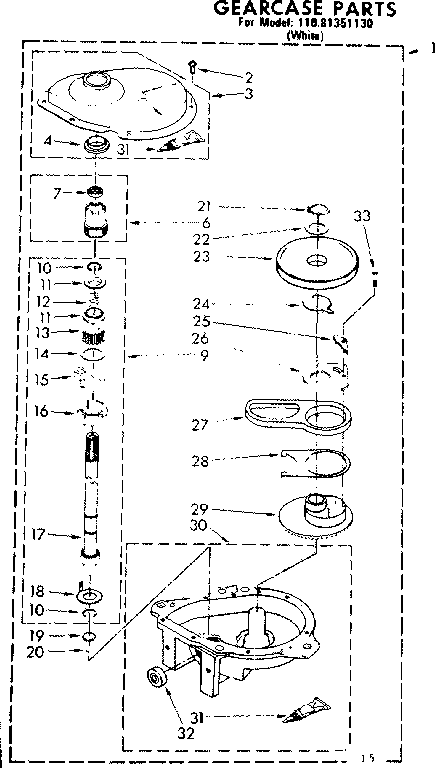 GEARCASE PARTS