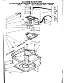 Machine base parts
