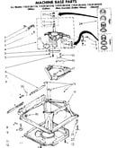 Machine base parts