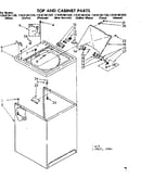Top and cabinet parts