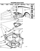 Machine base parts