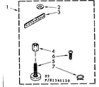 Kenmore 11081361130 miscellaneous parts diagram