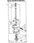 Brake and drive tube parts