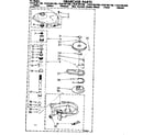 Kenmore 11081361830 gearcase parts diagram