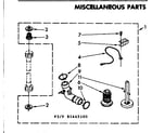 Kenmore 11081445100 miscellaneous parts diagram