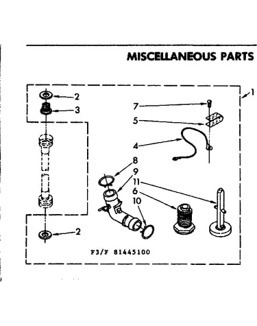 Miscellaneous parts