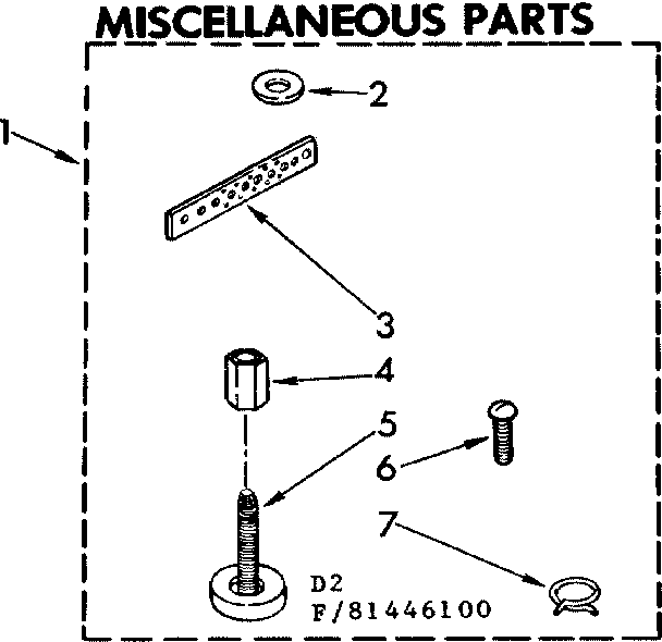 Miscellaneous parts