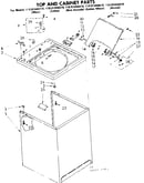 Top and cabinet parts