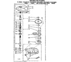 Kenmore 11081446120 gearcase parts diagram