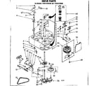 Kenmore 11081475200 drive parts diagram