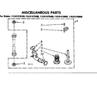 Kenmore 11081475400 miscellaneous parts diagram