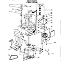 Kenmore 11081475300 drive parts diagram