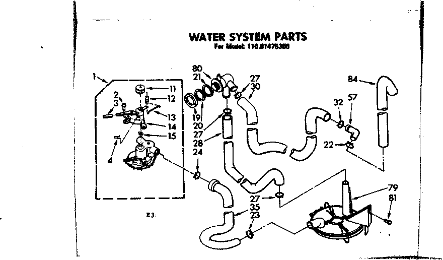 WATER SYSTEM PARTS